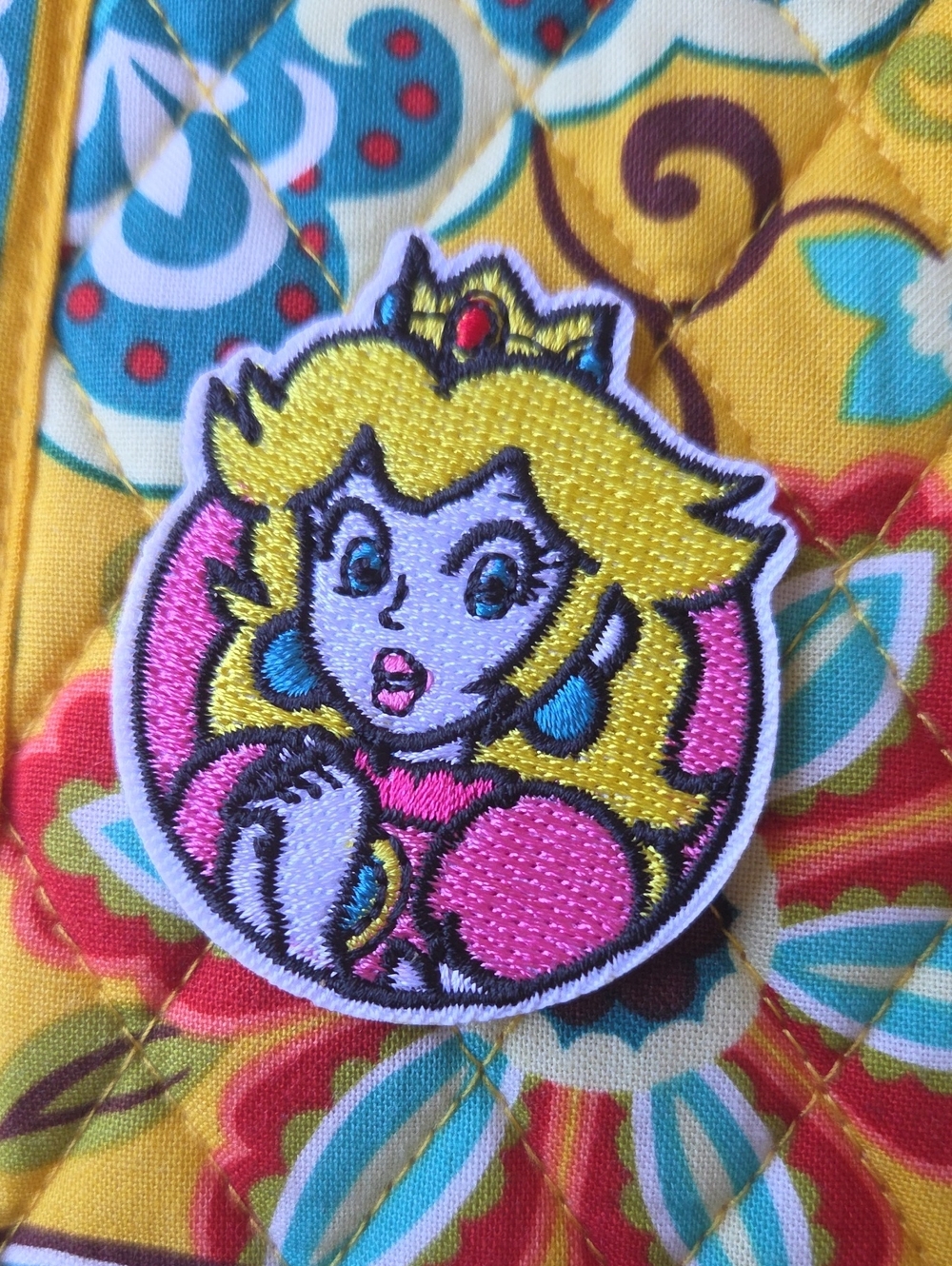 Pink and Yellow Princess Patch Kids Accessory